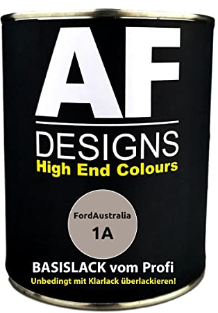 Alex Flittner Designs 1L Autolack für FordAustralia 1A Mocha Foam Metallic Autolack Spritzfertig