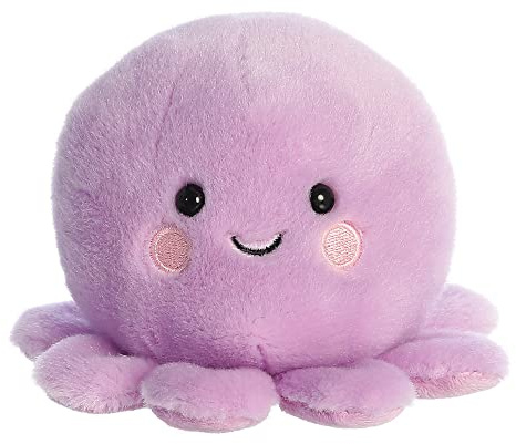 Aurora, 33681, Palm Pals Oliver Oktopus, Plüschtier, Lila, 13cm