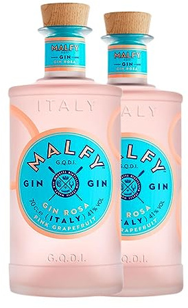Ginebra Malfy Gin Rosa 70 cl (Caja de 2 Botellas de 70 cl)