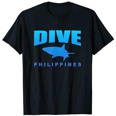 Tauchen auf den Philippinen, Tauchen auf den Philippinen (Blau) T-Shirt