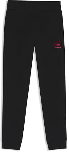 HUGO Laze Pants CW, Ropa de Estar por casa_pantalón Hombre, Black1,