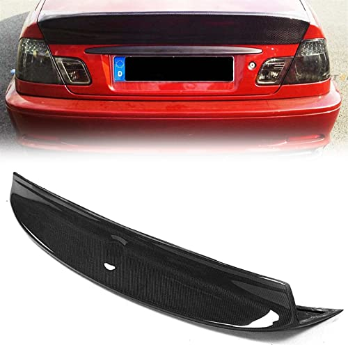 Auto Heckspoiler Flügel Für B&M&W E46 3er 2DR Coupe M3 Coupe 2001–2006 Kohlefaser Heckspoiler Flügellippe Autodekoration