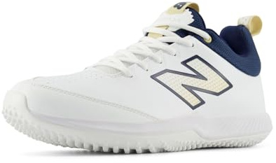 new balance Baskets Cricket 4020 pour homme, Blanc (100), 8 UK (Wide)