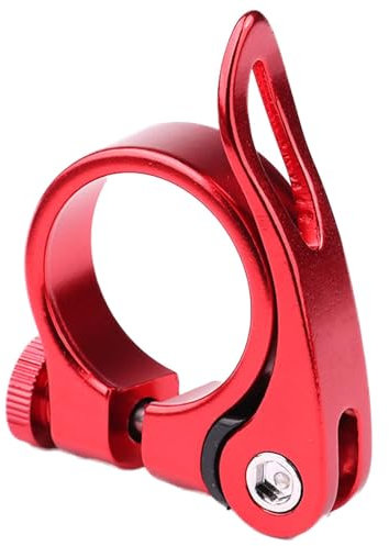 Zuasdvnk Fahrrad-Sattelklemme, Sattelstützenklemme | Ergonomische Sattelstützenklemme mit Schnellverschluss,Leichte Mehrzweck-Sattelstützenklemme, benutzerfreundliche Sattelstützenklemme für Fahrer
