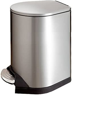 HYEFDWS Bidone per Il Riciclaggio dei rifiuti 7L/12L/30L Pattumiera in Acciaio Inossidabile di Grande capacità Pattumiera a Pedale Pattumiera da Cucina Pattumiera da Cucina ()