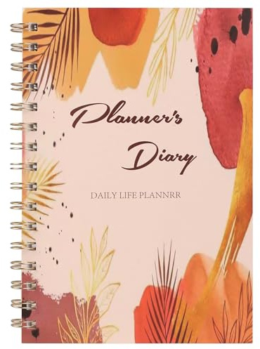 MGGAO Undated Monthly Budget Planner Book, Finance Planner, A5 Expense Tracker Spiral Notebook, to Manage Your Money Effectively, 100gsm Paper