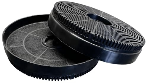 FIND A SPARE Cooker Hood Carbon Filter Charcoal Compatible with Russell Hobbs RHGCH601, RHGCH901, RHGCH702B-M, RHGCH902B-M, RHGCH603DS, RHGCH903DS, RHICH904DB G3000024 (Pack of 2)