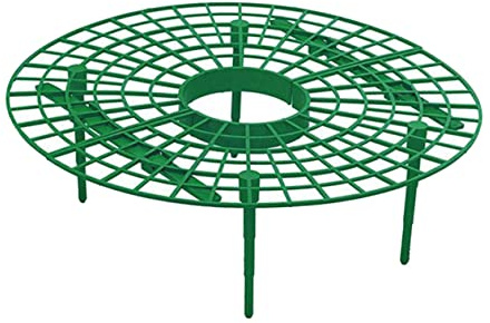 TOYANDONA Support pour Plantes Grimpantes Fraisiers 6 Pièces Vert Jardin Cadre D’Escalade Plastique pour Pergola Balcon Patio Aide Récolte Fruits Propre