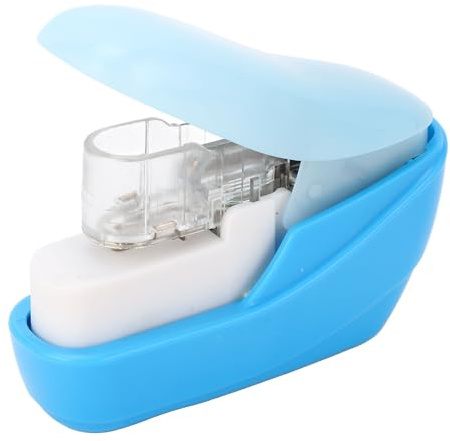 Cocoarm Stapler Stapleless Stapler, Portable Binding Device with Ergonomic Handle for Office School Use, Binds 4 A4 Sheets Without Staples
