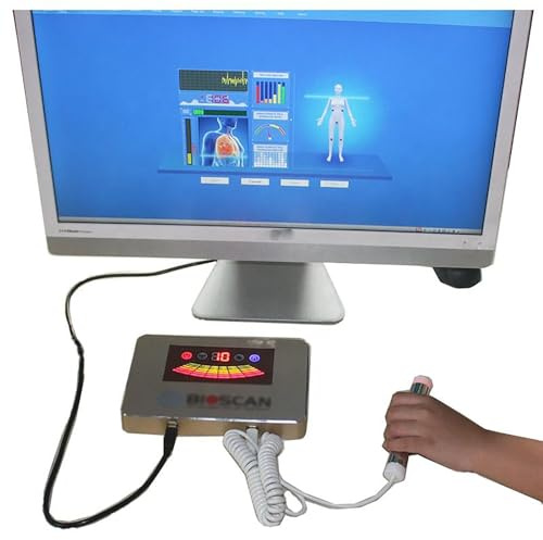 Scanner corporel 3D pour l'analyse de la santé - Obtenez un bien-être optimal avec un support multilingue - Analyseur quantique complet compatible Windows
