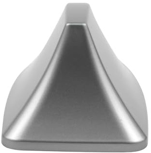 Antena Radio Coche Antena automotriz Antenas de Fibra de Carbono para Coche 2021, Antenas de Radio para Coche, Antena de Aleta de tiburón para Techo, Antena de señal Am/FM Universal(Gray)