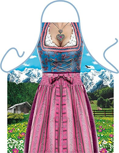 Köksförkläde bayerisk dirndl spår oktoberfest