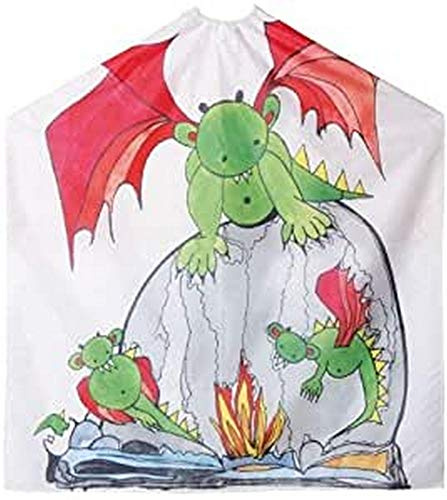 Efalock Professional Kinderumhang Fire Dragon 95 x 130 Hakenverschluß, 1er Pack, (1x Stück)