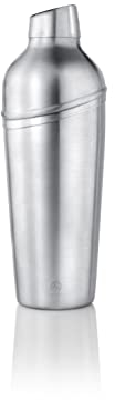 Leopold Vienna 3-Piece Cocktail Shaker, Silver, 700 ml