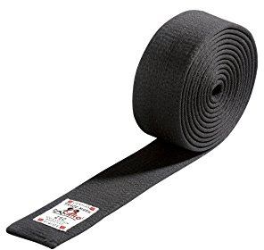 Danrho Taekwondo Judo Karate Gürtel Budogürtel schwarzer Gürtel schwarz 4 cm 5 cm einfarbig
