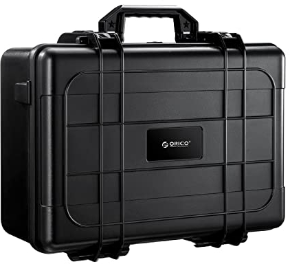ORICO Custodia Hard Disk Esterno Disco Protettiva per Rigido 3.5, Protezione per 3.5 Durevole Custodia Cavi,Nero