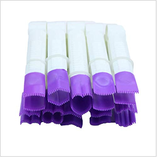 ANNIUP Lot de 10 pinces dentelées en plastique pour décoration de gâteaux