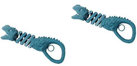 SAFIGLE 2 Stück Dinosaurier-Teleskop-Clip-Greifer Hai-Roboterhand Dinosaurier-Streichspielzeug Roboter-Greifstock Für Kinder Enterhaken-Spielzeug Kleine Dino-Figuren Spielset