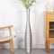 Leewadee Decorative Tall Floor Vase for Living Room Decor, 85 cm, Silver, Resin