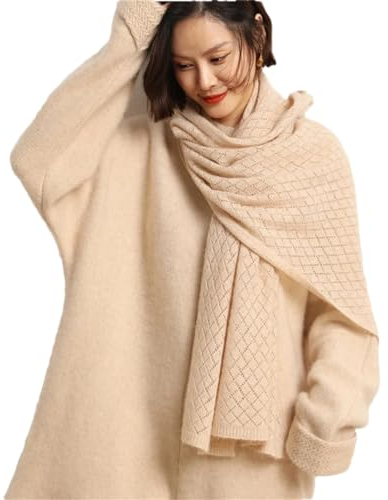 Damen Kaschmir Strickschal Solide Weich Warm Herbst Und Winter Schal Zubehör, türkis, One Size#>8Y
