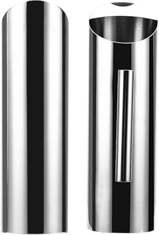 Kexpery Brocca per vino freddo da cucina, 1/2 l, in acciaio inox, con separatore per vino, brocca per succhi di frutta, acqua fredda fredda, bollitore, casa, bar, hotel, kTV, strumento per bevande (2