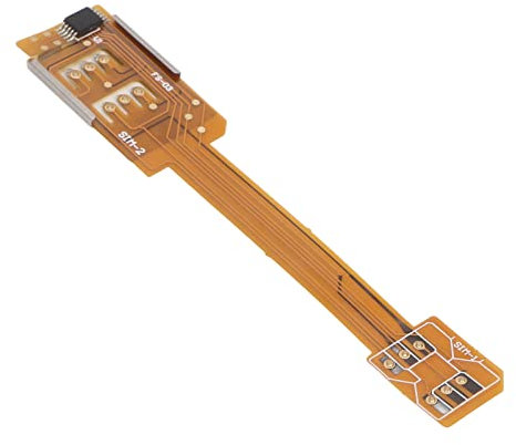 Denash Adattatore di Estensione della Scheda SIM, Estensione della Scheda SIM da SMI a SIM Standard di Facile Installazione Ampiamente Compatibile per i Viaggi all'aperto