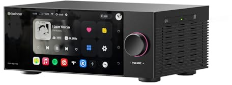 Kaiboer DMP-K8 PRO Hi-Fi Streamer,DAP,DAC,Preamp,CD Player,AI Music Player,8GDDR4+64GeMMC,Support up to 8TB SSD,Dual ESS9039PRO,Bluetooth5.4,WIFI6,32Bit/768kHz DSD512,Parametric EQ,UV Meters,Spectrums