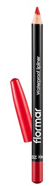 Flormar Waterproof Lipliner – Matita Labbra Lunga Durata per Contorno Preciso – Texture Cremosa Anti-Sbavature – Per Tutti i Toni di Pelle – Matita Labbra Naturale Lunga Tenuta, 232 Passionate Red
