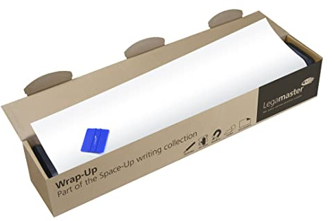 Legamaster Wrap-Up Whiteboard Folie - statisch selbsthaftend - weiß - 101x300cm - abwischbar und wiederbeschreibbar - magnetisch - PVC-frei aus Polypropylen