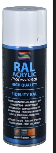 Faren 5VE400 RAL 9010 Glänzendes Weiß, mehrfarbig, 400 ml (1 Stück)