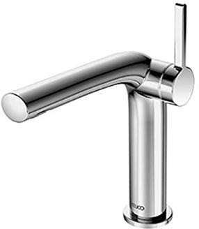 Keuco Edition 400 Einhebel-Waschtischmischer 150 51502, ohne Ablaufgarnitur, Farbe: Nickel gebürstet