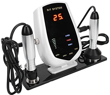 Kudoo Radiofrequenza Viso Dispositivo di Bellezza, Radiofrequenza Viso e Corpo Massaggiatore Viso Antirughe per Corpo, Viso, Occhi, Eliminazione Rughe per Il Viso e Gli Occhi del Corpo(EU)