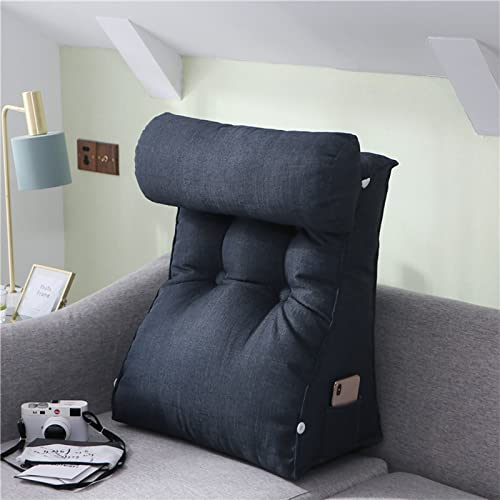 FEAW Lesekissen,Rückenkissen,Rückenstütze Fernsehkissen,Keilkissen,Bett,Couch,Fernsehen,​Rückenkissen,Anti-Rückfluss,Für Betten und Sofas geeignet