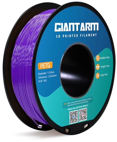 GIANTARM PETG Filament 1,75 mm Lila 3D-Drucker 1 kg Spool