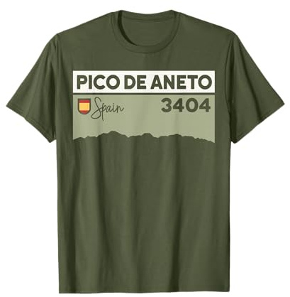 Pico de Aneto Skitour Hike Pirineos Maladeta Senderismo Regalo Camiseta