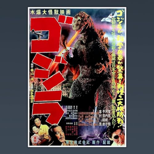 Poster da parete Godzilla Gojira 70X100 CM