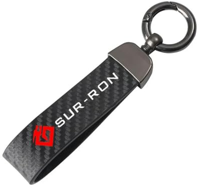 ZZXYSM Leather motorcycle KeyChain Horseshoe Buckle Jewelry for surron sur-ron light bee lightbee x Electric Off-road