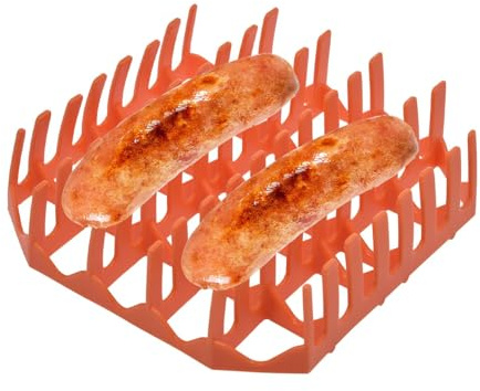 Bacon Cooker Silicone Bacon Grill Baked Bacon Oven for Hot Air Fryer, Grill Tray with Non-Stick Coating for Microwave Oven | St