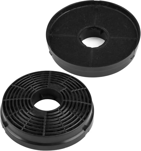 2 PCS Carbon Filter for Lamona HJA2480, HJA2908, LAM2401 and Respekta, Recirculating Carbon Charcoal Filters Replacement, for Cooker Hood Extractor Vent Fan, Easy to Install, for Kitchen