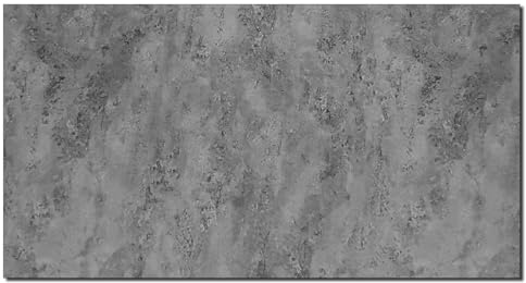 AMON Wand-Paneele 60x120cm in Beton-Optik - 1 Stück - Wand-Fliesen Bad-Verkleidung aus PVC 3mm dick - TV- Dusch- Küchen-Rückwand Spritzschutz - Wasserdicht Wasserfest - für Innen- und Außenbereich