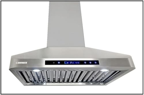 XtremeAIR USA DL02-W30 Under Cabinet Range Hood, 30 inch, 900 CFM, Stainless Steel