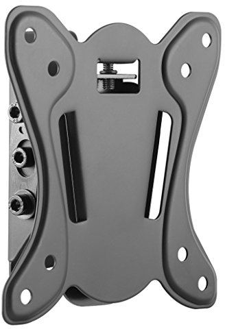 RICOO Supporto monitor muro N0911 Inclinabile Fisso Slim Schermo PC 13-27 (33-69 cm) Staffa universale Televisore LED/LCD VESA 75 x 75 100 x 100