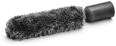 AEG Spolverino, accessorio per aspirapolvere per pulizia delicata di oggetti delicati, spolverare i mobili, adatto per aspirapolvere con tubo rotondo da 32/35 mm, nero, AZE144