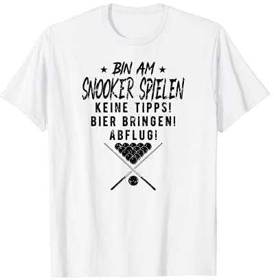 Billard Snooker Herren T-Shirt