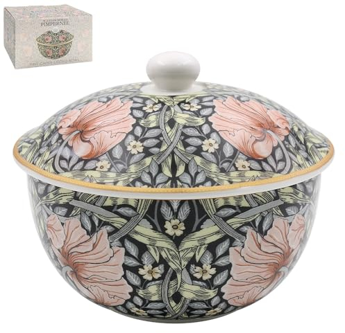 The Leonardo Collection LP95098 Ceramic Bowl with Lid | Pimpernel Design | 1 Pc