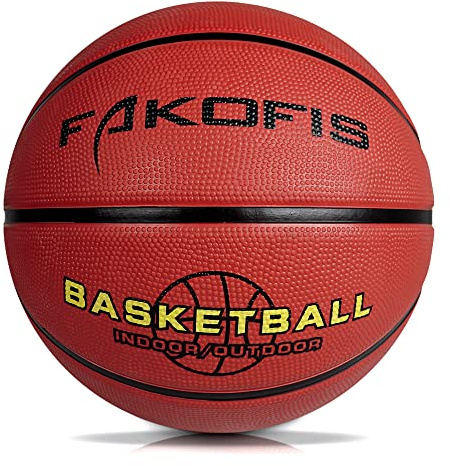 FAKOFIS Basketball Größe 3, Jugend Basketballs Größe 5，Größe 7,Outdoor Indoor Street Basketball，Arena Training Erwachsene Anfänger Basketbälle