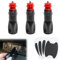 Enchufe para Encendedor de Cigarrillos,Cable Conector Macho,Encendedor de Cigarrillos Plug,Enchufe de Encendedor de Cigarrillos de Estilo Europeo,Enchufe Mechero 12V-24V,Para Motos Camiones,3pcs