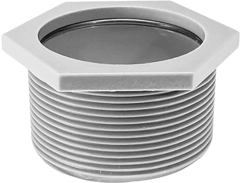 2” Threaded Shower Drain Adapter Compatible with Oatey and Other 2 Drains - Threaded Coupler with Rubber Gasket O-Ring for Adjustable Height Linear & Square Drain