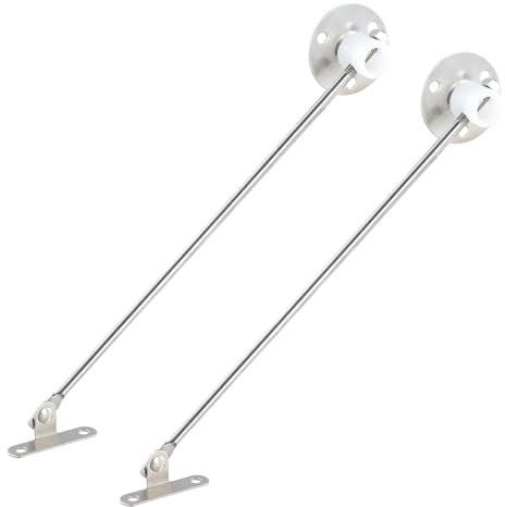 Lot de 2 Charnières Porte Placard, Support Charniere Meuble, Ferrures de Rabat, Charnières Porte Placard, Supports à Rabat, Charnières Porte Placard, pour Meubles, Charnière de Porte D'armoire