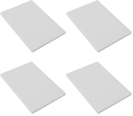 10 Stück Stempelblock, Gummi-Schnitzblock für Gravierte, Hohle Stempelkarten, Kawaii-Bär, Fotoclip, Säure-Archivalbenalben (WHITE)